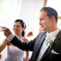 svatební fotograf - přípitek