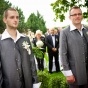 svatební fotografie - svědkové