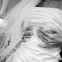 svatební foto - detail svatebních šatů